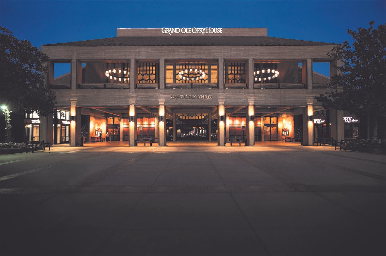 Grand Ole Opry House Exterior - Nighttime (Credit Chris Hollo)-medium